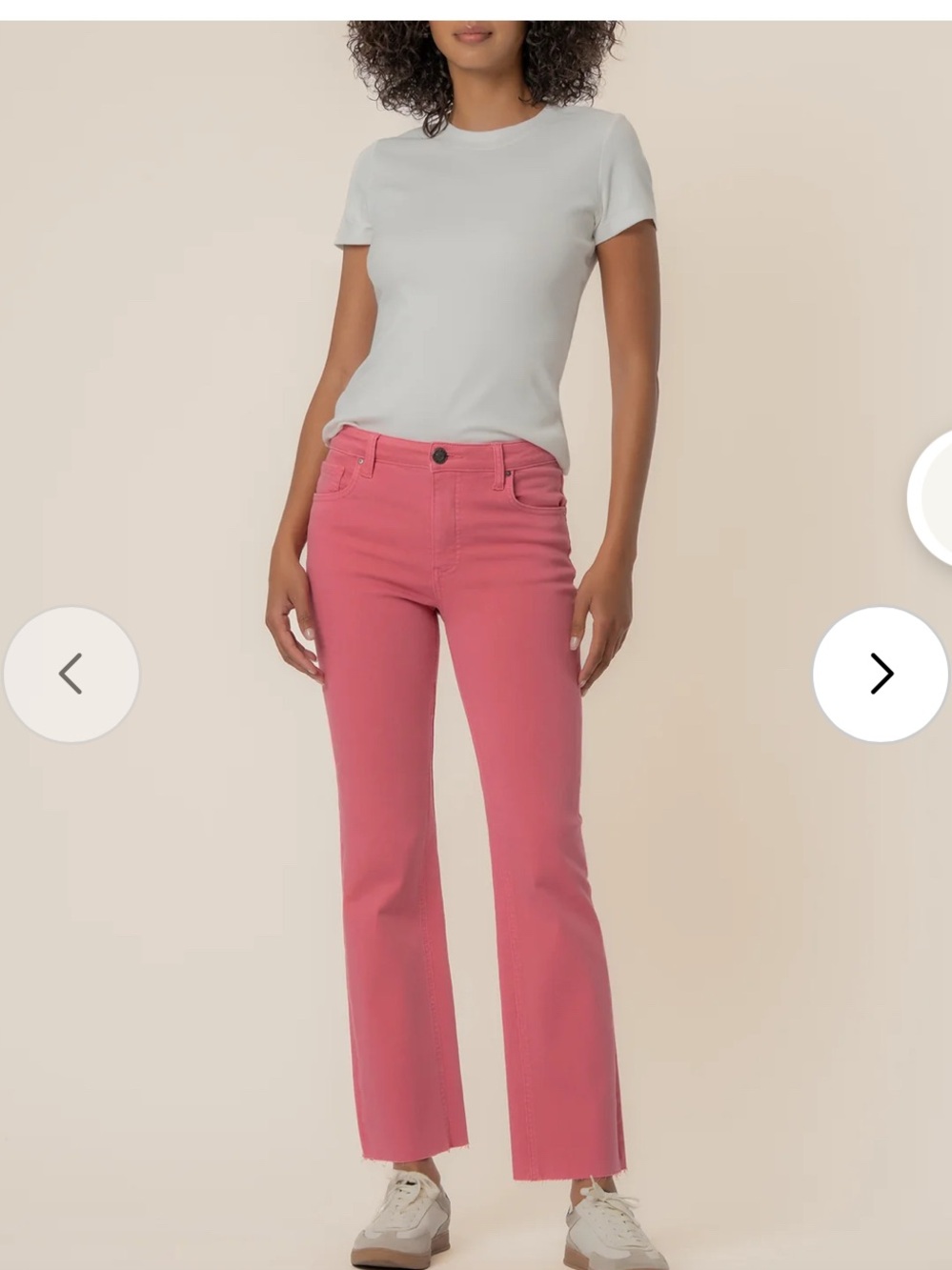 Kut from the Kloth Pink Flare Jeans